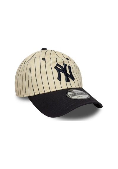 New Era Pinstripe 9 Twenty Neyyan Bej Şapka -bej