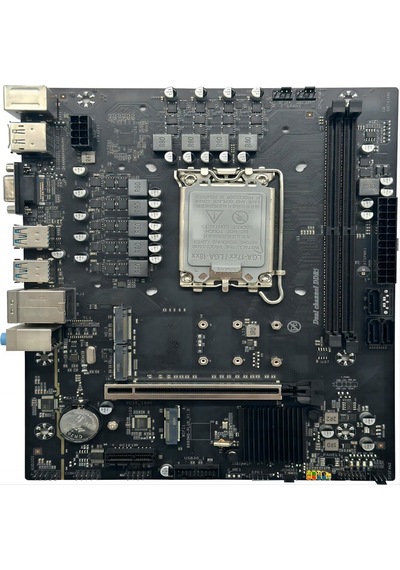 Arktek Alpha Force, Ak-b760m Eg, 2xddr5, 2x M.2, D-sub, Hdmı, Dp, 12-13.14.nesil, Lga1700 Soket, Anakart