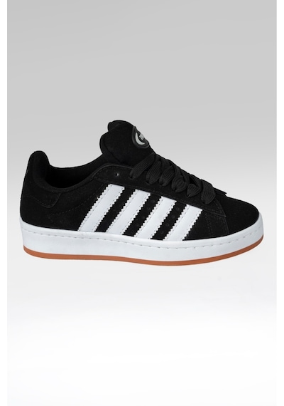 Modmen Cmps Unisex Bağcıklı Ortopedik Spor Sneaker Ayakkabı Siyah-beyaz Çizgi