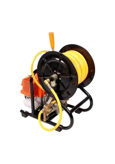 Gardenpro GP-900M Makaralı Benzinli İlaçlama Makinesi + 50 M Hortum