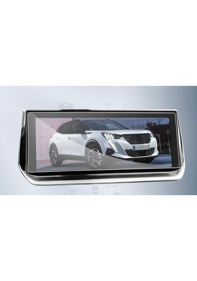 Peugeot 2008 Multimedya Ekran Koruyucu- Kırılmaz Şeffaf Nano Teknoloji