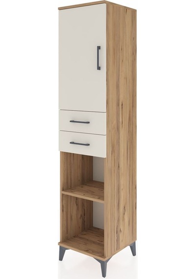 Hyperion Dolap 4 Raflı 2 Çekmeceli 44x44x195 Çam-aytaşı Atlas Çam