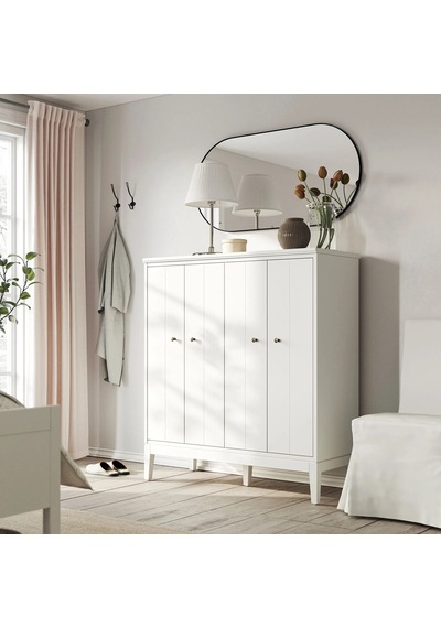 Ikea Beyaz Ferah Kapaklı Gardırop 121x135 Cm