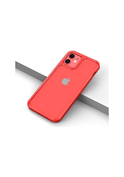 Apple Uyumlu iPhone 12 Mini Uyumlu Zore Roll Kılıf-kırmızı Kirmizi -
