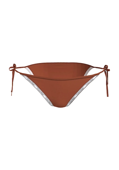 Calvin Klein Strıng Sıde Tıe Bıkı Kadın Kahverengi Bikini Altı