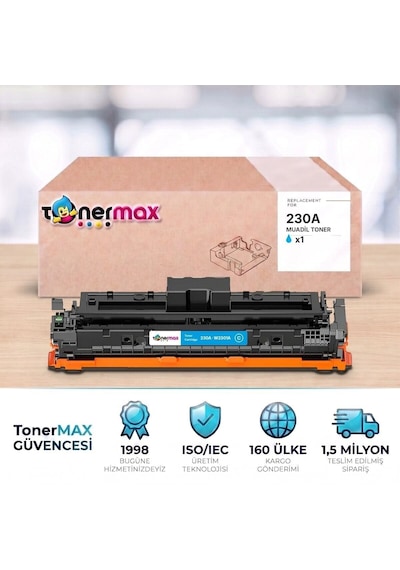 Hp Color Laserjet Pro Mfp 4303dw W2301a Mavi Uyumlu Toner Çipli