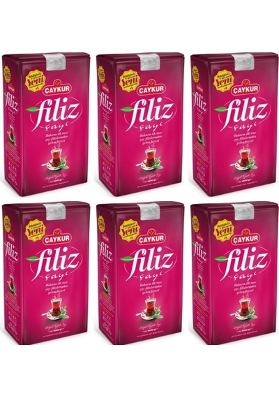 Çaykur Filiz Siyah Dökme Çay 6 x 1 KG