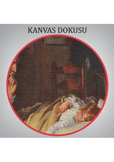 Es10 Özel Tasarım The Doctor Tablosu - Joseph Tomanek, Luke Fildes-6639 (95 x 165)