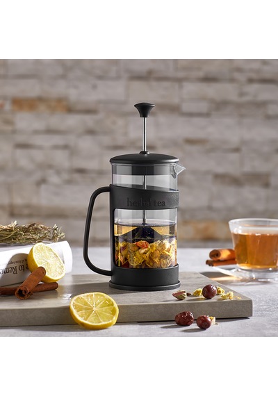 400 Ml Barista French Press Kahve Ve Bitki Çayı Demleyici Siyah
