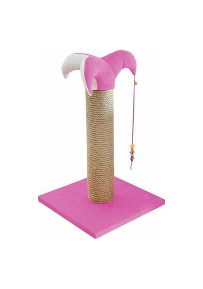 Kedi Tırmalama Tahtası 70 Cm Pembe