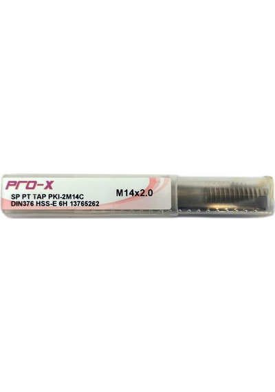 Pro-X Metrik On Dört Düz Makina Kılavuzu M14X2 - Pkı-2M14C