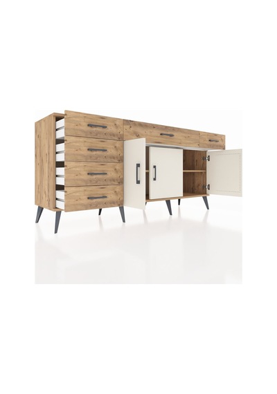 Hyperion Konsol 2 Raflı 6 Çekmeceli 3 Kapaklı 176x44x83 Çam-aytaşı/çam Aytaşı/çam Hyperion Konsol 2 Raflı 6 Çekmeceli 3 Kapaklı 176x44x83 Çam-aytaşı/çam Aytaşı/çam
