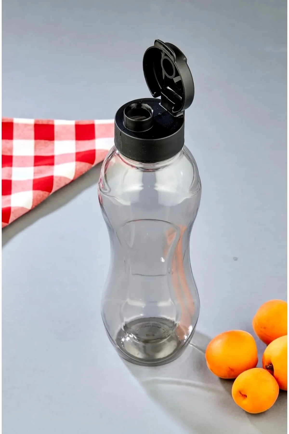 Tuffex 750 Ml Koku Yapmayan Su Matarası Açık Siyah