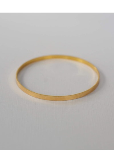Risegold 10 Gram 22 Ayar Özel Geniş Kibrit Çöpü Bilezik Işçiliksiz