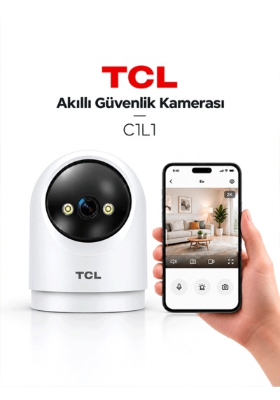 Tcl C1l1 360 Full Hd Akıllı Güvenlik Kamerası Distribütör