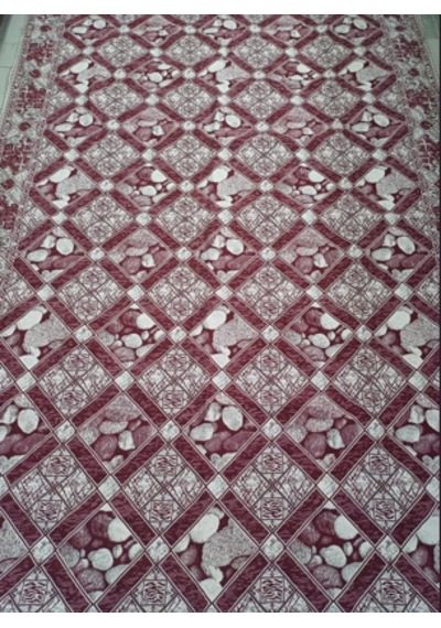 Savan Dokuma Halı Örtüsü 4m² 170 240 Kale Bordo6 Bordo