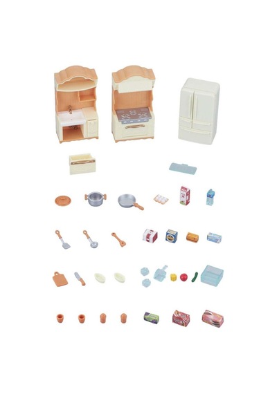 Sylvanian Families Mutfak Seti 5341 Bej Sylvanian Families Mutfak Seti 5341 Bej