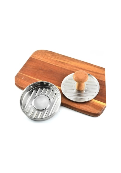 10 Cm Hamburger Press Açık Bej