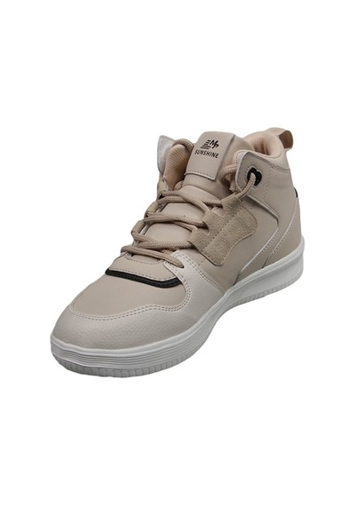 M.P 222-2720 Zn Kadın Bej Boğazlı Sneaker Ayakkabı