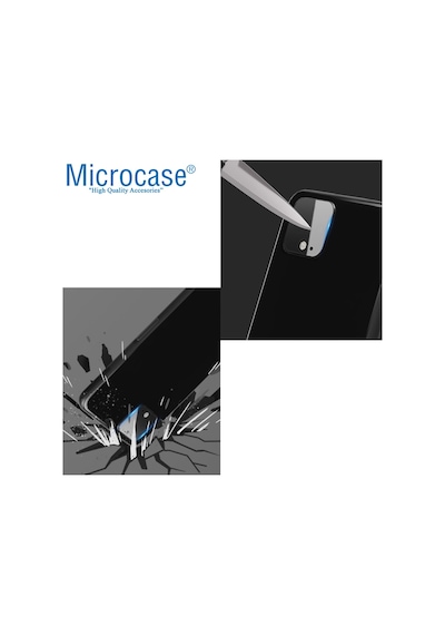 Microcase Google Pixel 4 Kamera Camı Lens Koruyucu Film