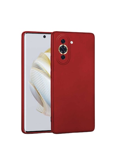 Zore Huawei Nova 10 Kılıf Omsy Premier Silikon Kapak - Kırmızı