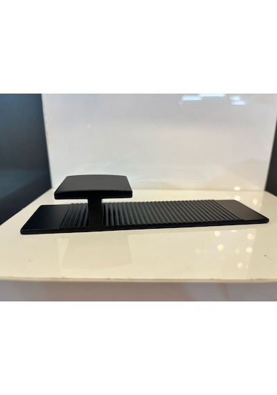 Flow Sima Metal Kulp 32mm Mat Siyah Dolap Kapak Modern Çekmece Mobilya Tv Ünite Komidin Vestiyer Mat Siyah