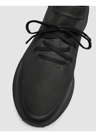 Cabani Triko & Hakiki Dana Deri Siyah Erkek Sneaker Siyah