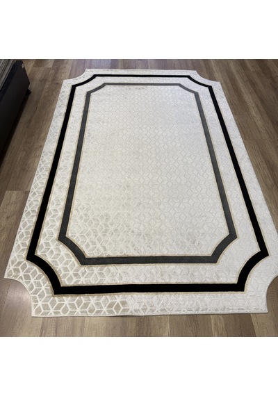 Bahariye Halı Deep 6089 X Krem Modern Salon Halısı