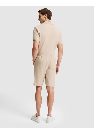 Pierre Cardin Koyu Bej Comfort Fit Örme Şort 50321174-vr088