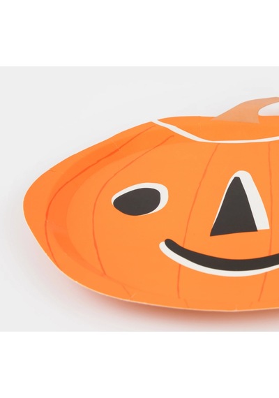 Meri Meri - It's Halloween Plates - Cadılar Bayramı Tabak 8'li