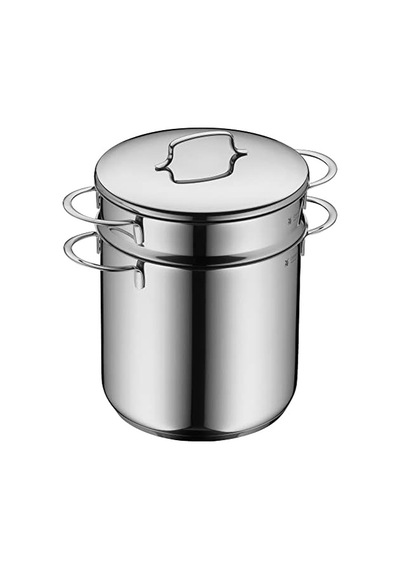 İndüksiyon Tabanlı Çelik Makarna Tenceresi 18 Cm 12v