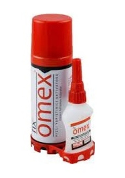Fix Omex Fixomex Hızlı Yapıştırıcı 200 Ml 35 Gr Motorsiklet Kaporta Tamir Yapıştırıcısı
