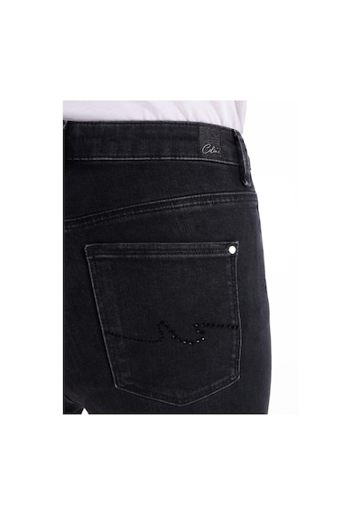 Colins 760 Diana Süper Slim Fit Yüksek Bel Dar Paça Siyah Kadın Pantolon Cl1065322 Mavi