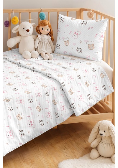 Evimde Bambaşka Pembe Panda Pastel Renkli Kız Çocuk Pike Takımı-sevimli Figürlü Bebek Odası Yatak Örtüsü-160x220 CM Evimde Bambaşka Pembe Panda Pastel Renkli Kız Çocuk Pike Takımı-sevimli Figürlü Bebek Odası Yatak Örtüsü-160x220 CM
