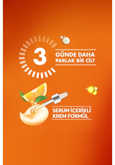 Himalaya Vitamin C Parlaklık Veren Ton Eşitleyici Portakal Özlü Serum Krem 50 ML