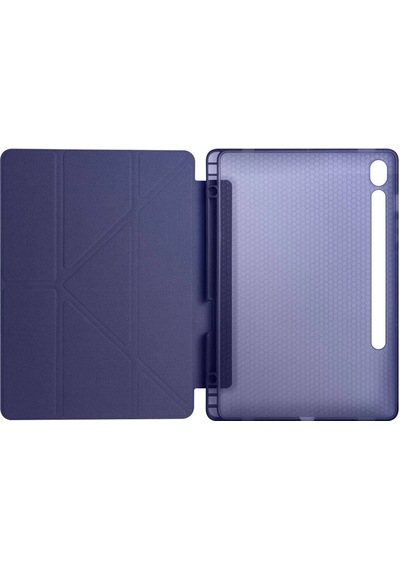 Galaxy Uyumlu Tab S10 Fe Kılıf Tri Folding Kalem Bölmeli Standlı Kılıf Tablet Kılıfı