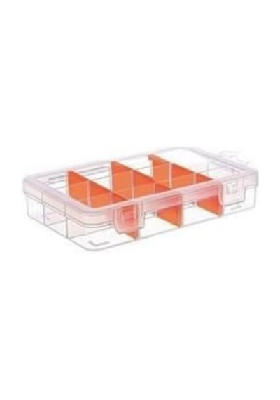 Beta Şeffaf Organizer 12 Bölmeli Kutu 7''