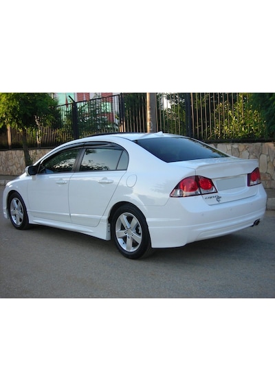 Honda Civic Fd6 Bagaj Üstü Spoiler Beyaz Boyalı