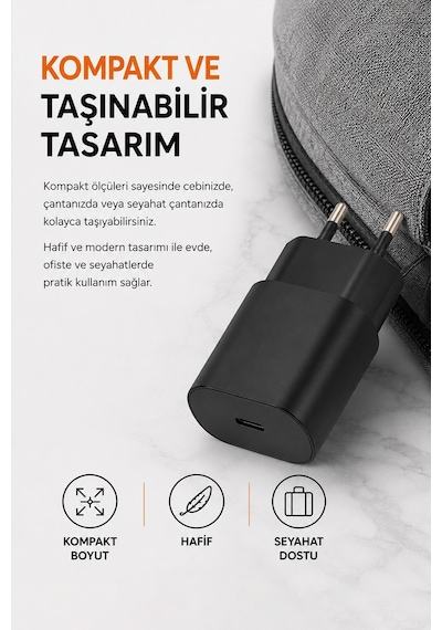 Dexim 25w Usb-c Pd Hızlı Şarj Cihazı