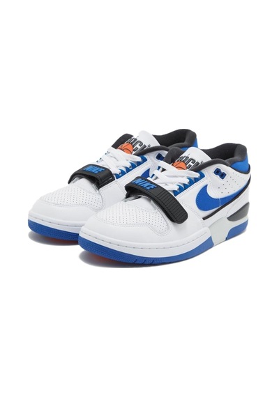 Nike Air Alpha Force 88 Leather Mens White Blue Sneaker Hakiki Deri Günlük Spor Ayakkabı Beyaz Mavi