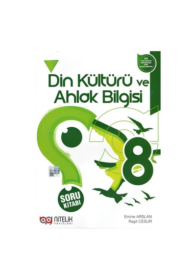 Nitelik Yayınları 8. Sınıf Din Kültürü Soru Kitabı