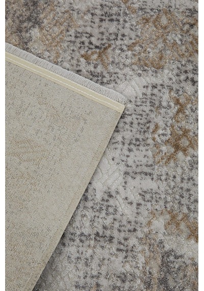 Çam Halı Eliza 4324 Vizon Enti Halı Modern Desenli Makine Halısı