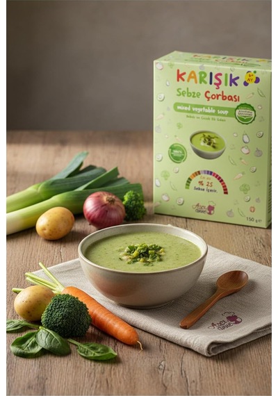 Aşçı Anne Karışık Sebze Çorbası - 6 + Ay
