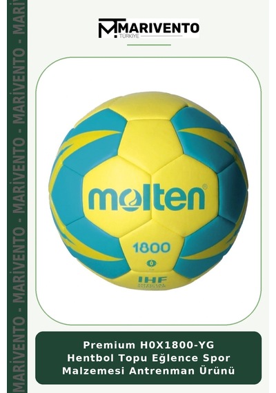 Premium H0x1800-yg Hentbol Topu Eğlence Spor Malzemesi Antrenman Ürünü Çok Renkli