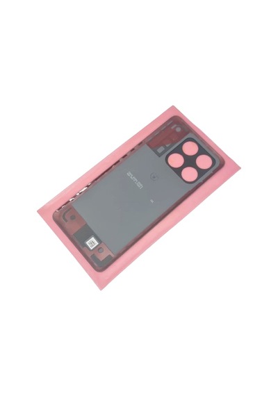 Tkgz - Xiaomi Poco X6 Pro Arka Kapak Batarya Kapağı - Gri Çok Renkli