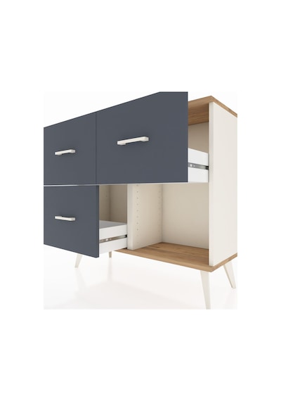 Arges Şifonyer 3 Çekmeceli 88x30x80 Aytaşı-çam/antrasit Çam/antrasit Arges Şifonyer 3 Çekmeceli 88x30x80 Aytaşı-çam/antrasit Çam/antrasit