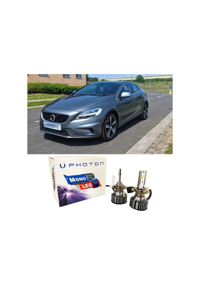 Volvo V40 Uzun Far Ampulü H7 Mono Yeni Seri Beyaz 2012-2020