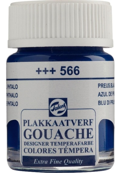 Talens Guaj Boya 16 Ml Prussian Mavi Pht Prusya Mavisi 566 Çok Renkli