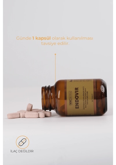 Krc Derma Endovir Takviye Edici Gıda 30  Tablet