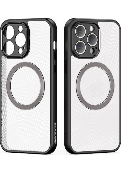Dux Ducis Apple Uyumlu iPhone 14 Pro Aimo Series Magsafe Premium Buzlu Kılıf